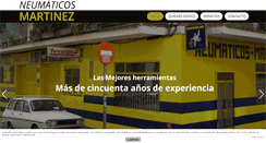 Desktop Screenshot of neumaticos-martinez.com